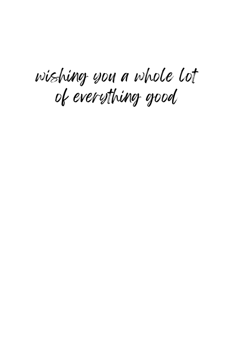 All the Things Birthday Card