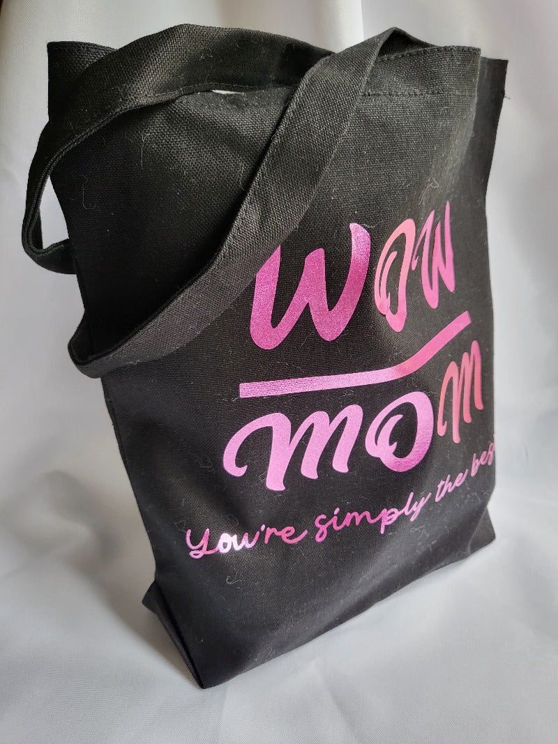 Mom is Wow Canvas Tote