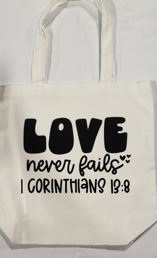 Love Canvas Tote