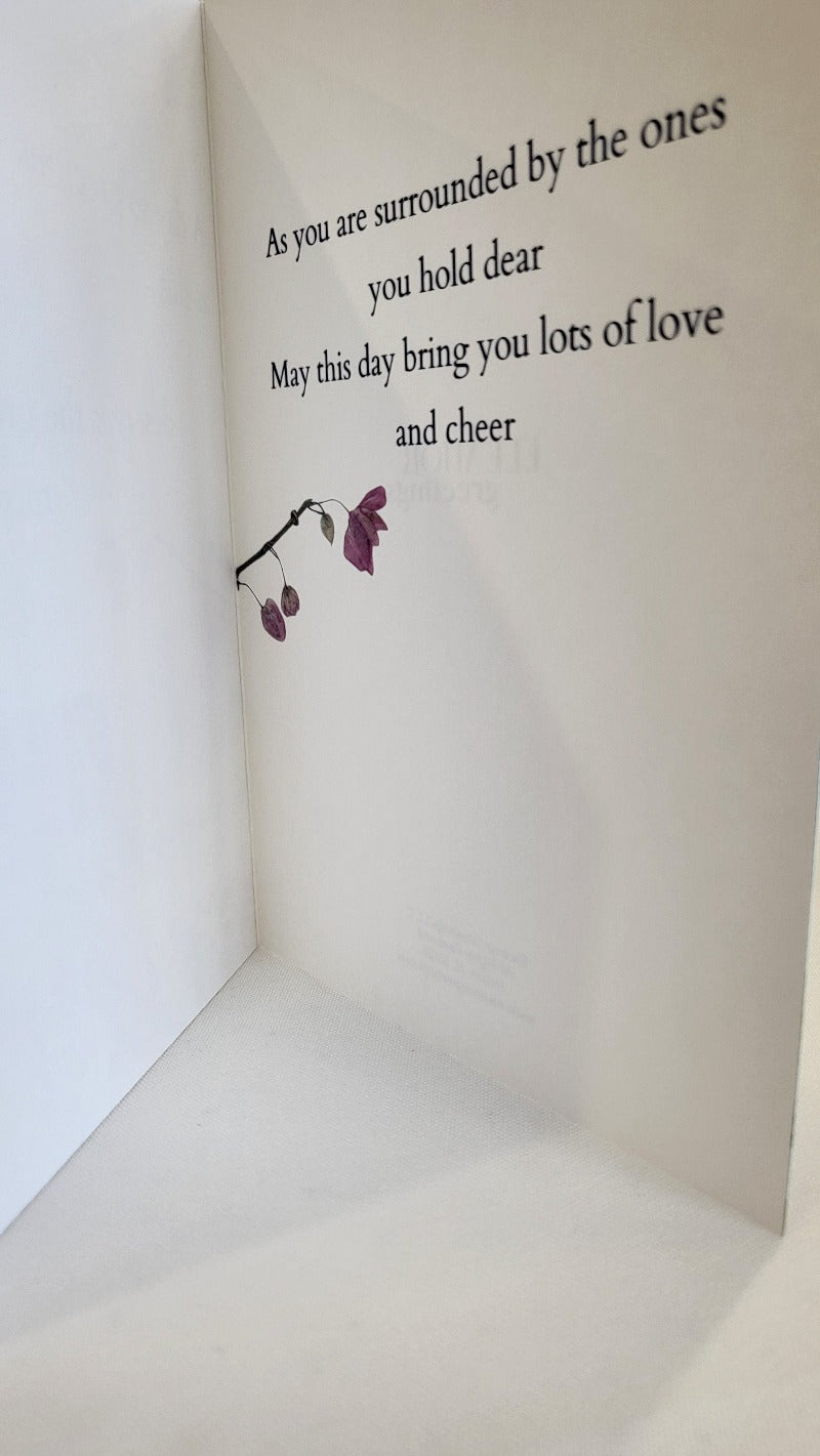 Spring Meadow Birthday Card