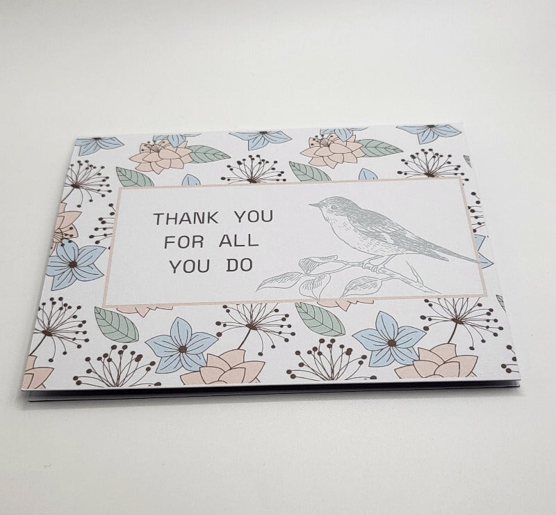 Bird Folded Notecard Set