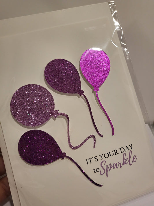 Sparkle Birthday Card