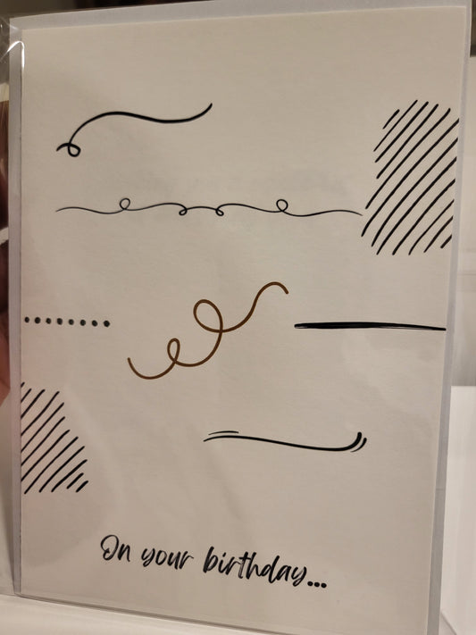 All the Things Birthday Card