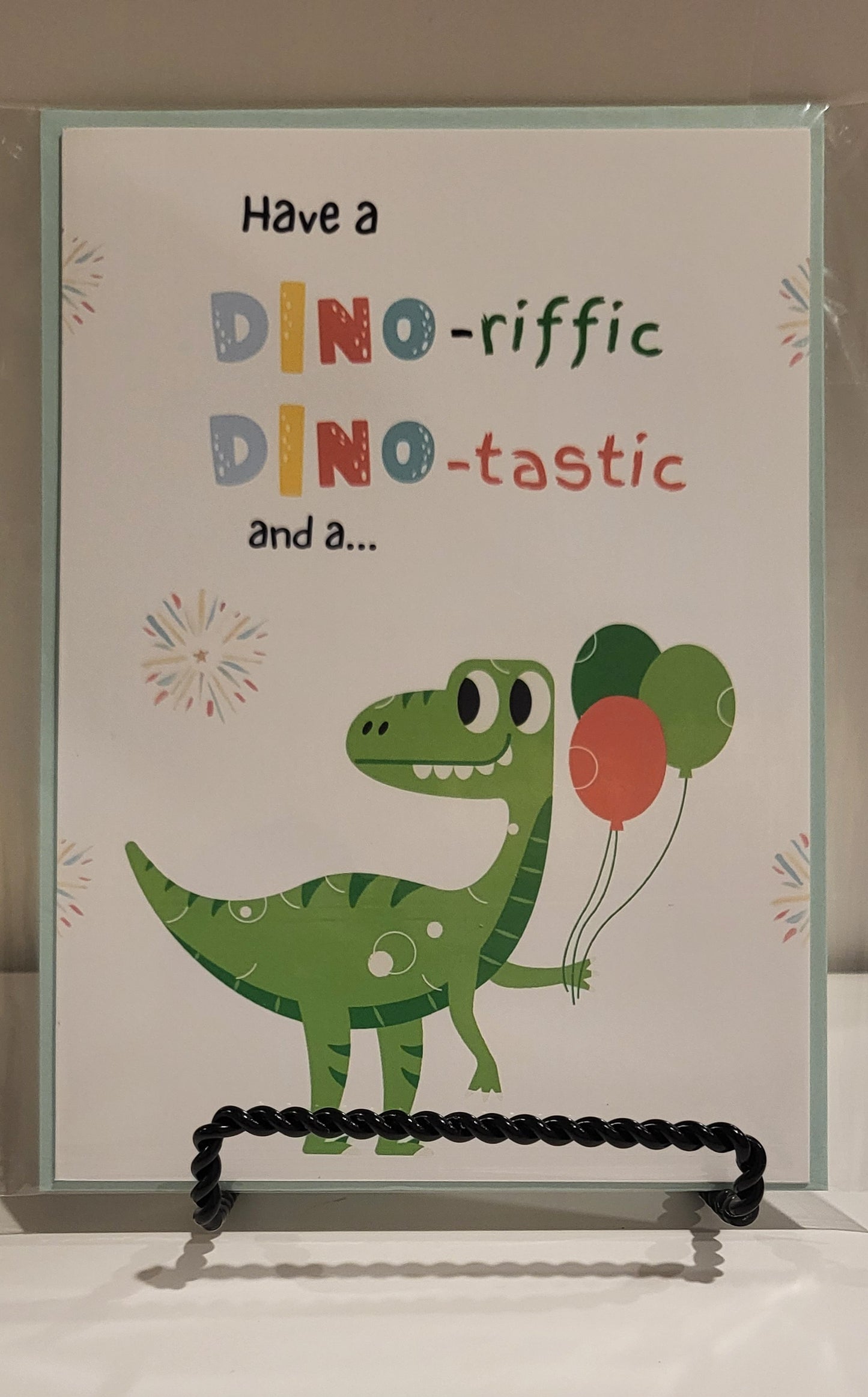Dino Birthday Card