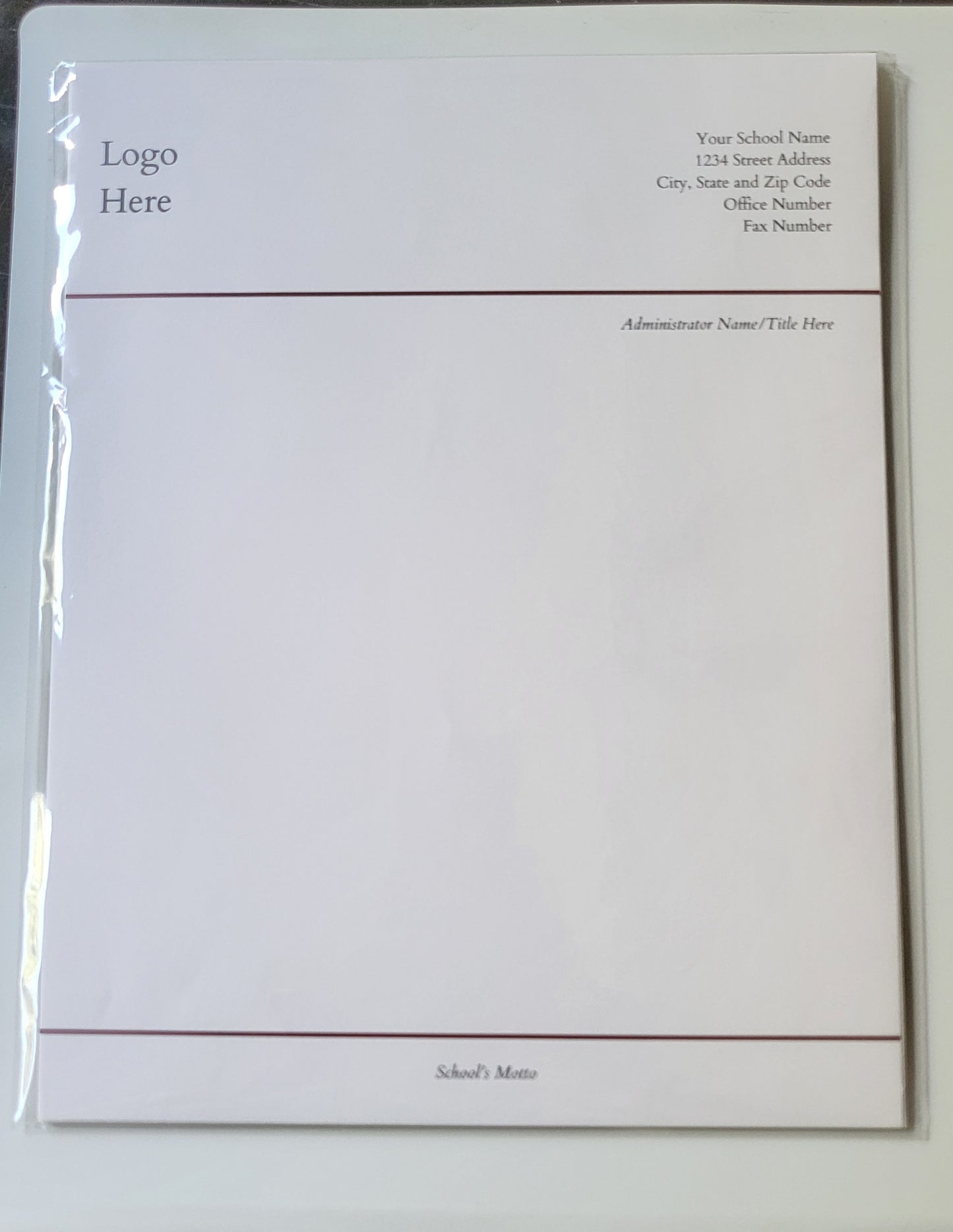 Professional Letterhead