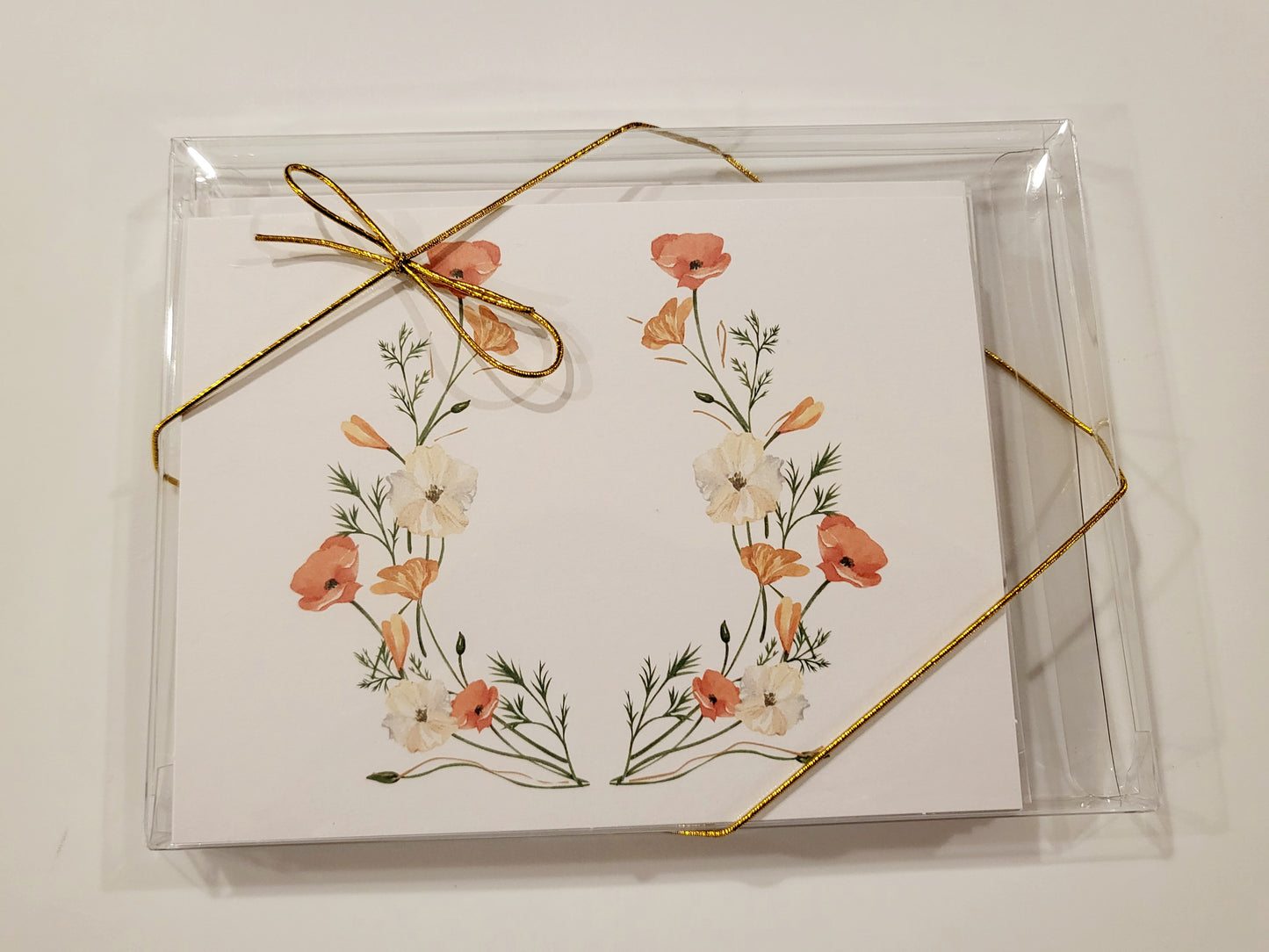 Floral Folded Notecard Set