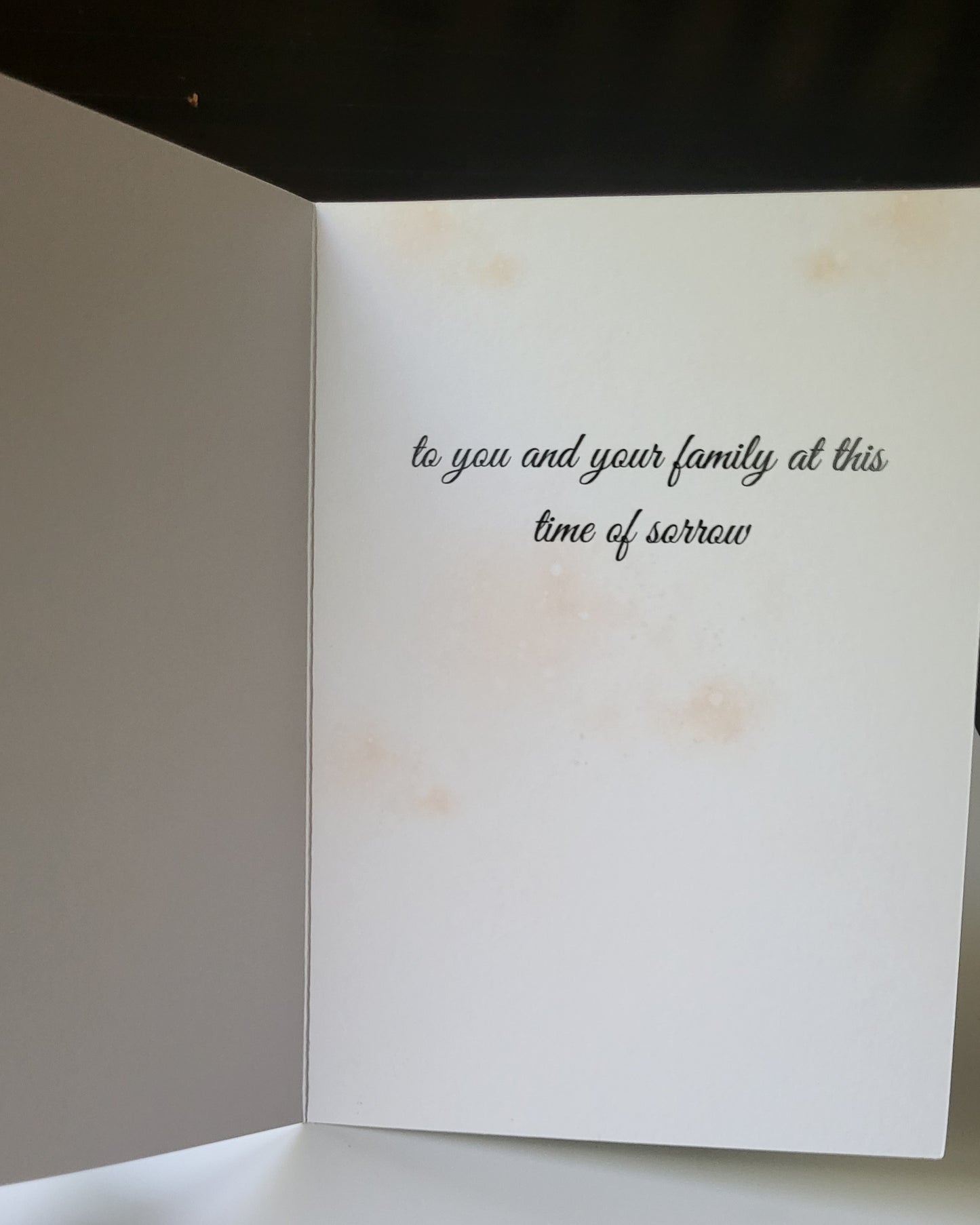 Serenity Sympathy Card