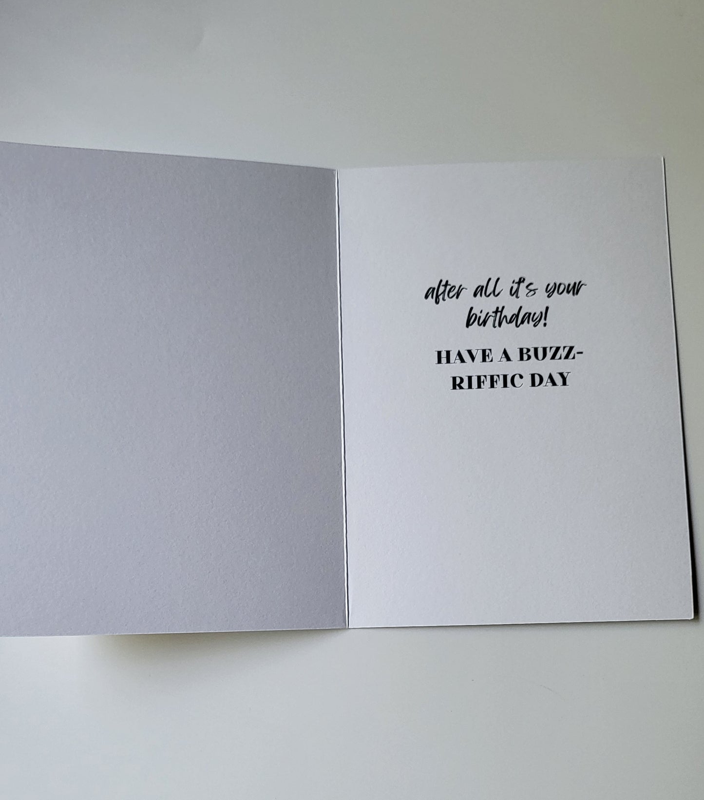Bee Employee Birthday Card