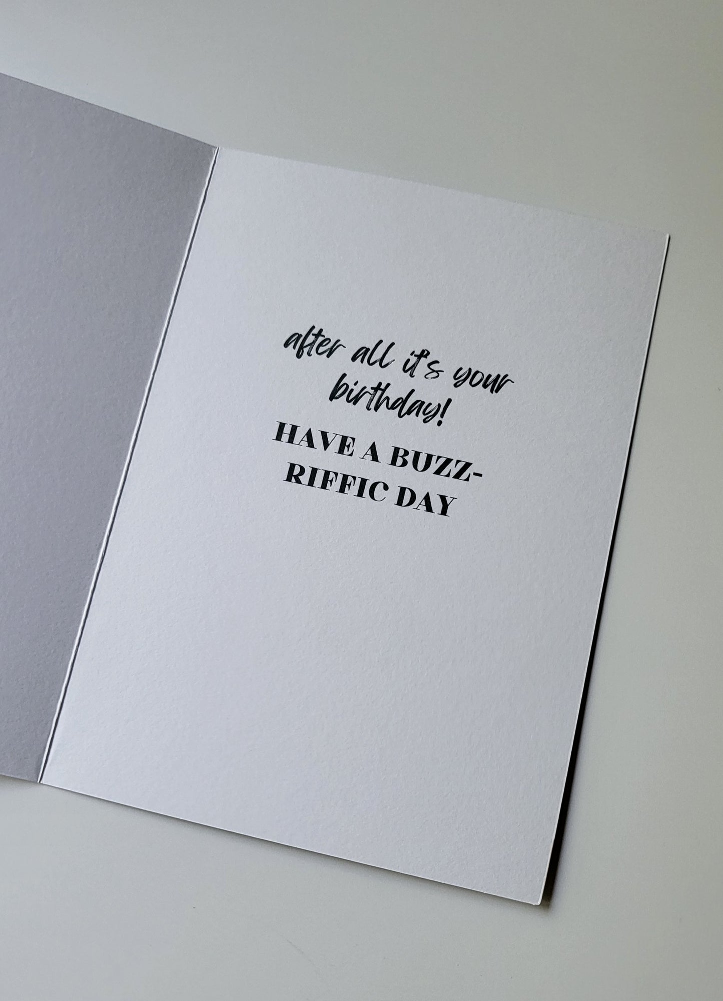 Bee Employee Birthday Card