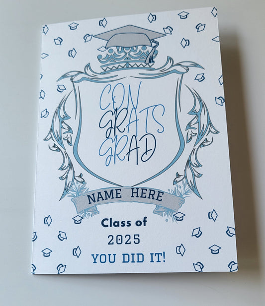Crest Graduation Card