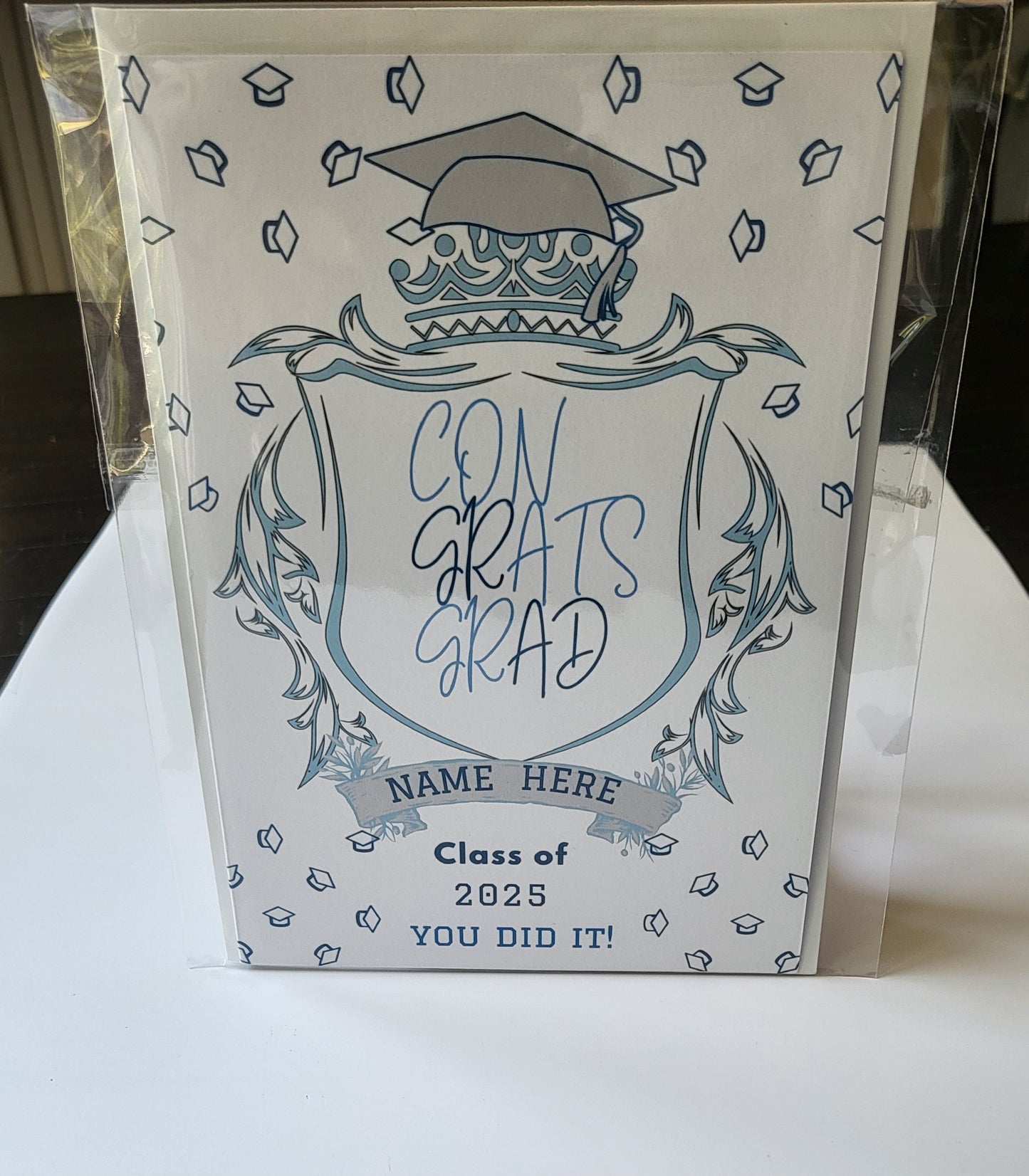 Crest Graduation Card