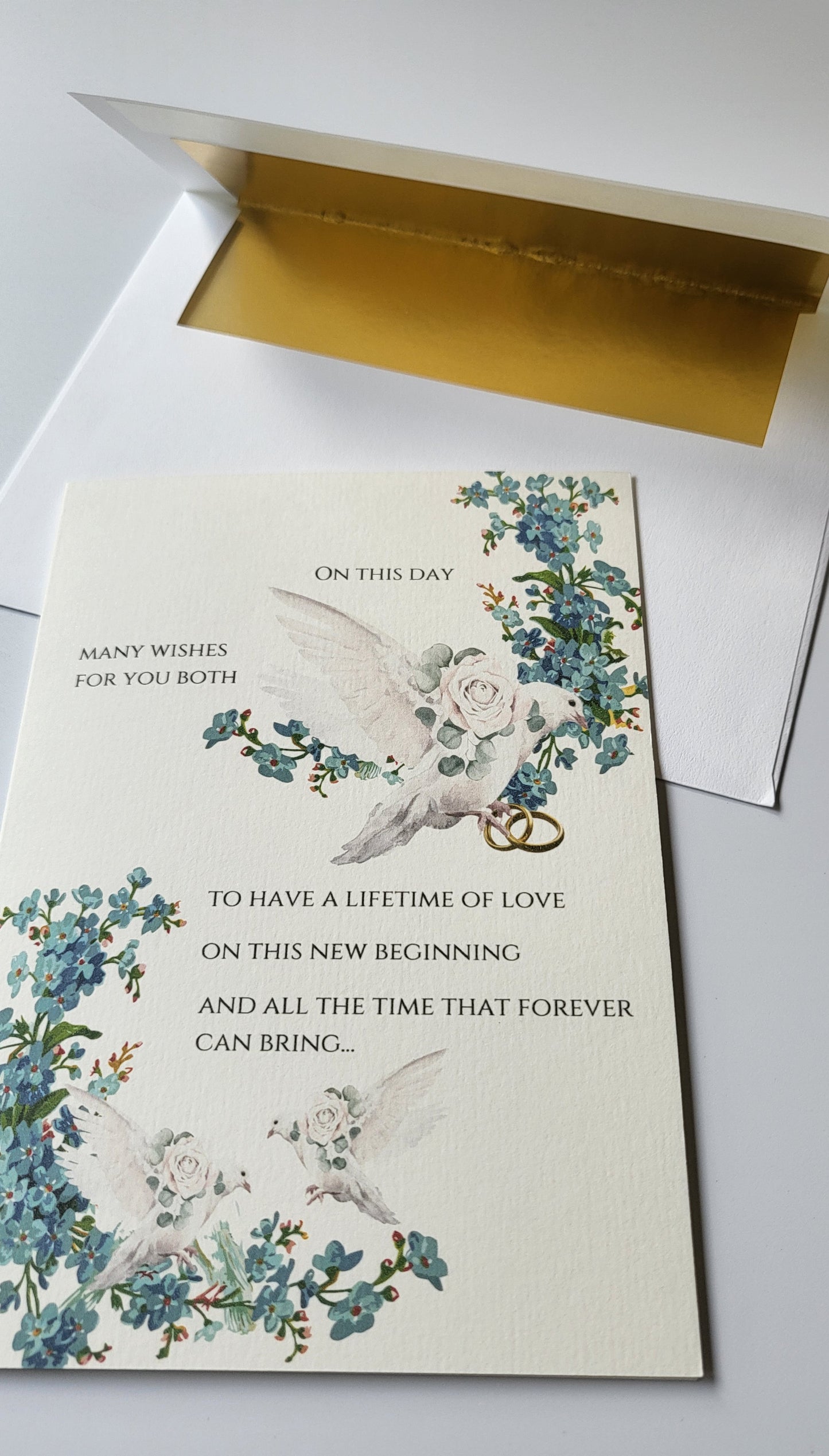 Lifetime of Love Wedding Card