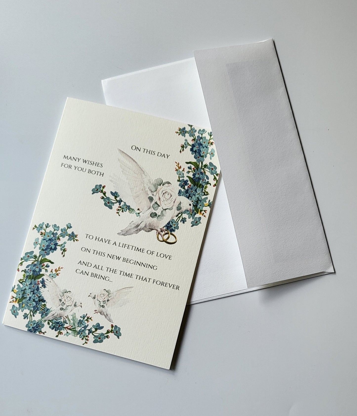 Lifetime of Love Wedding Card