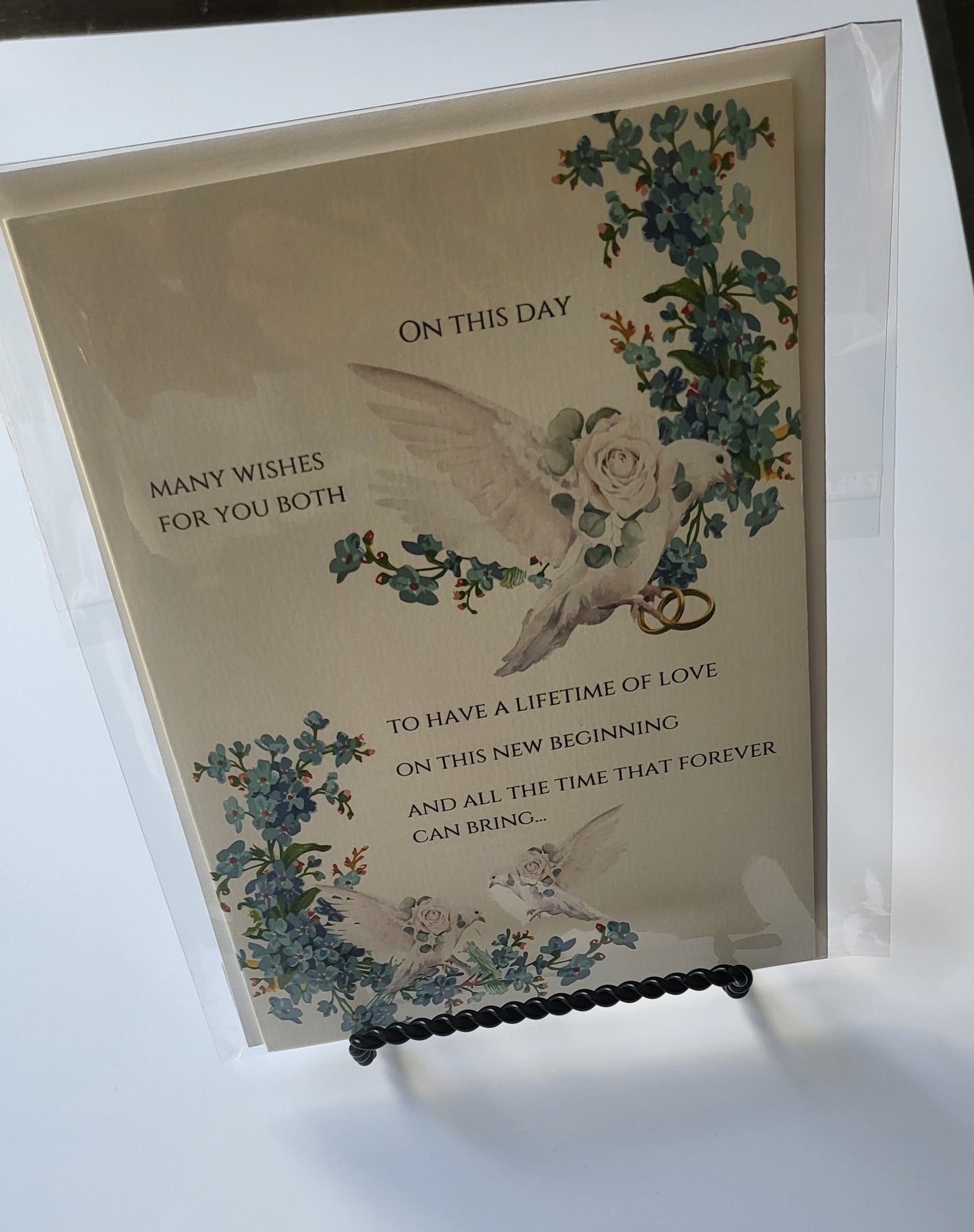 Lifetime of Love Wedding Card