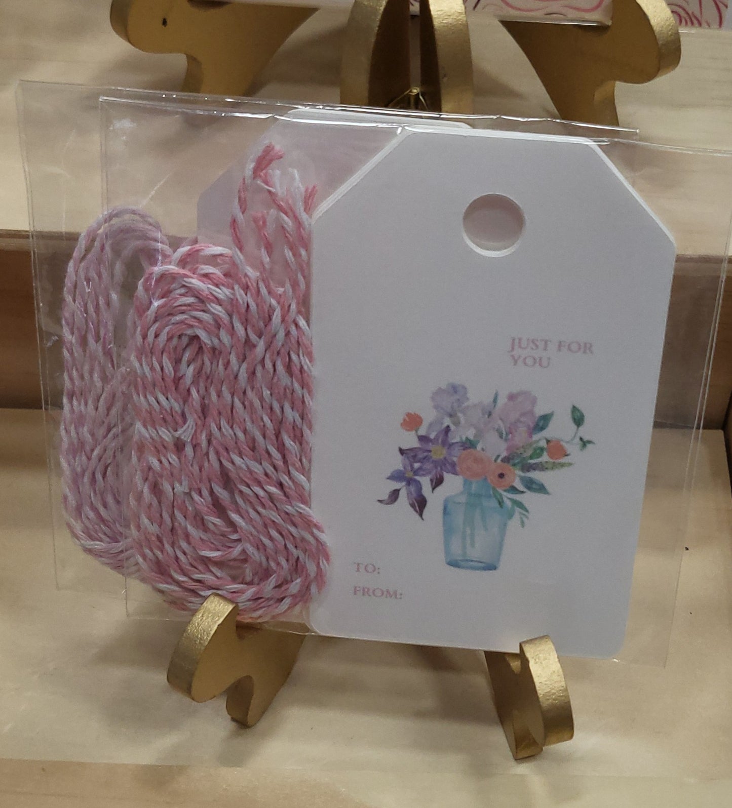Flower Bouquet Gifttags