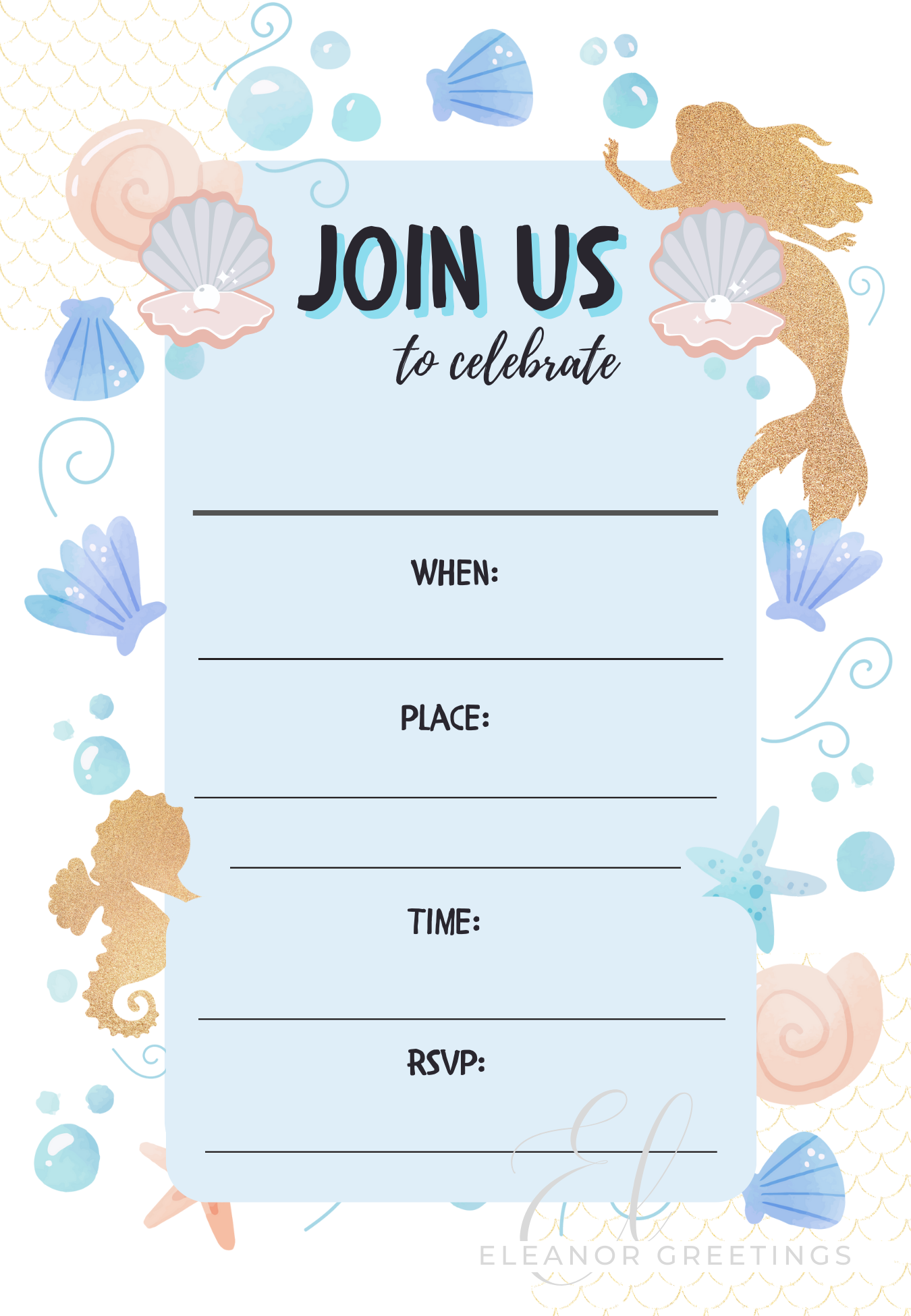 Birthday Invitation Collection