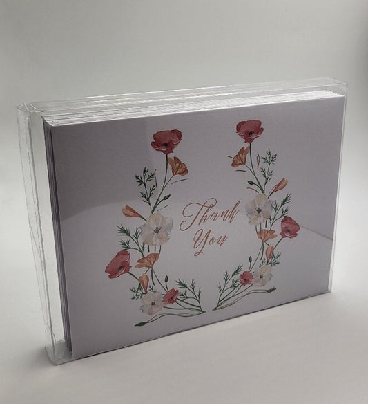 Floral Folded Notecard Set