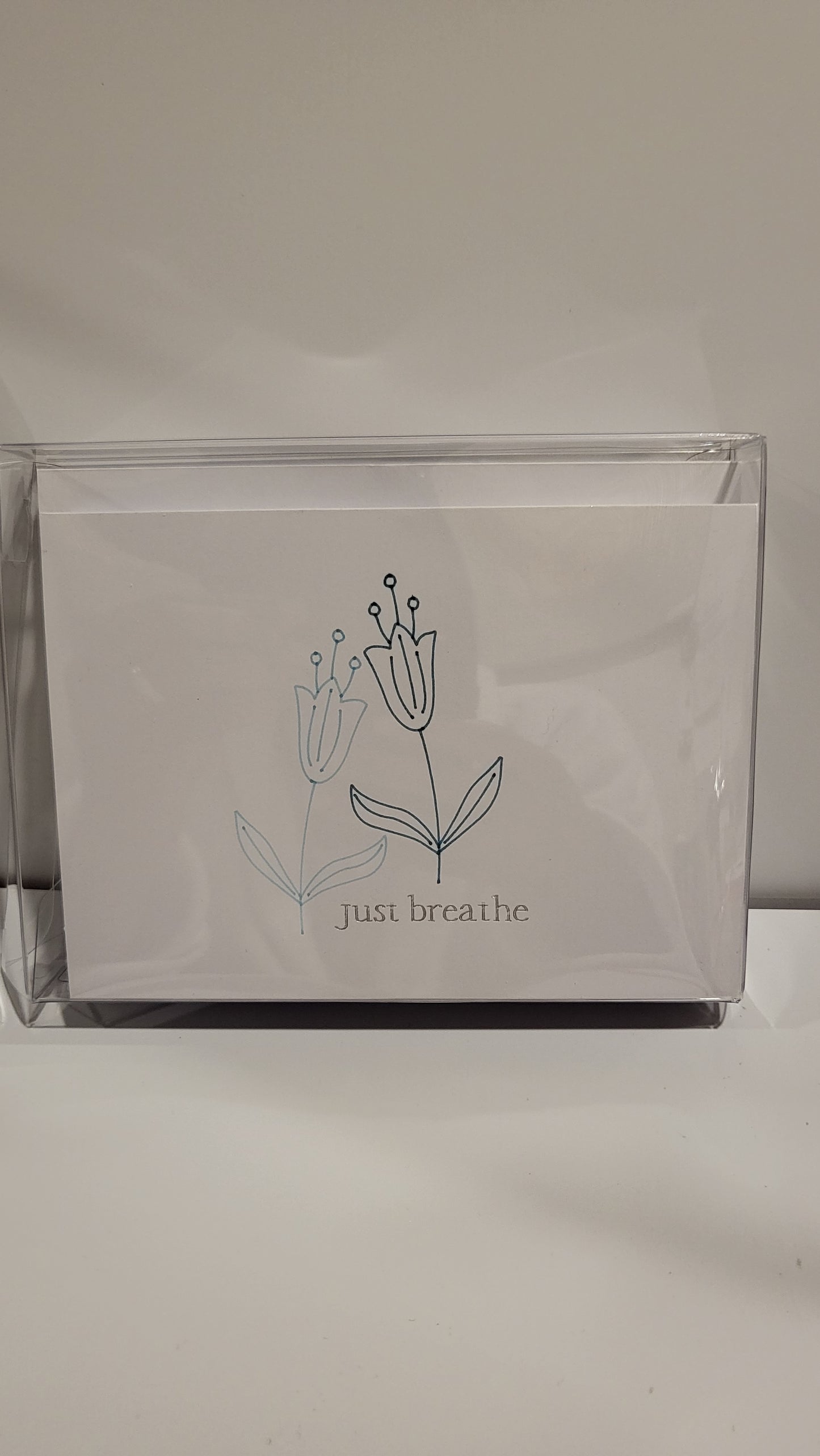 Just Breathe Folded Notecard Set