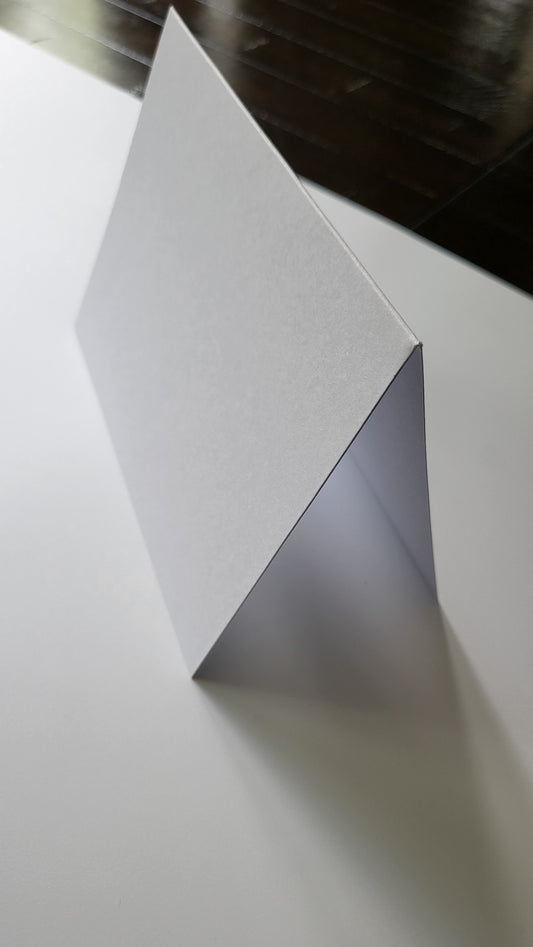 Plain Folded Notecard Set