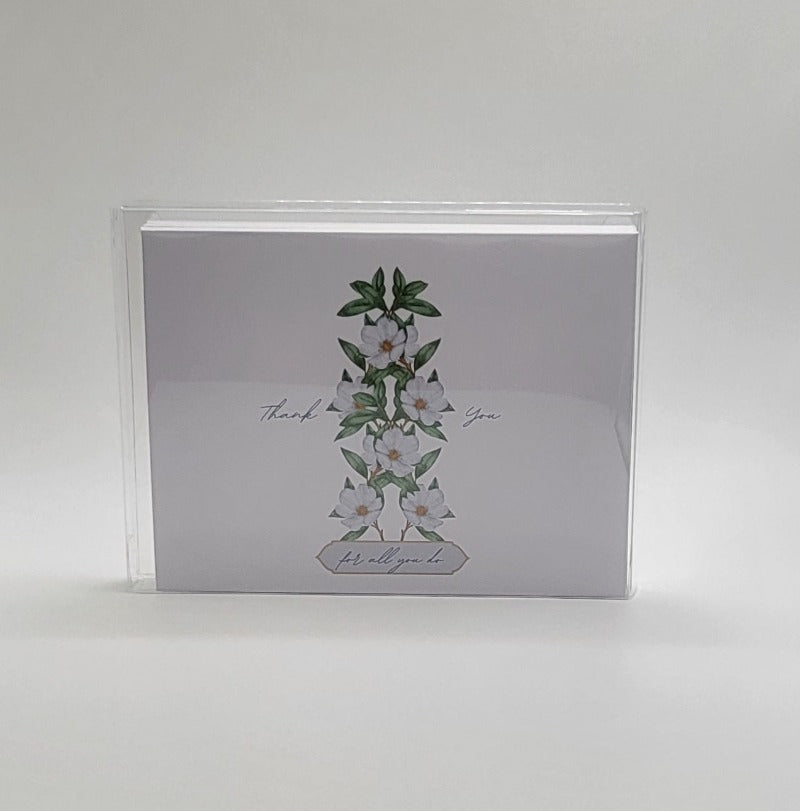 Magnolia Folded Notecard Set