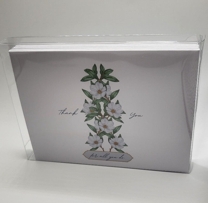 Magnolia Folded Notecard Set