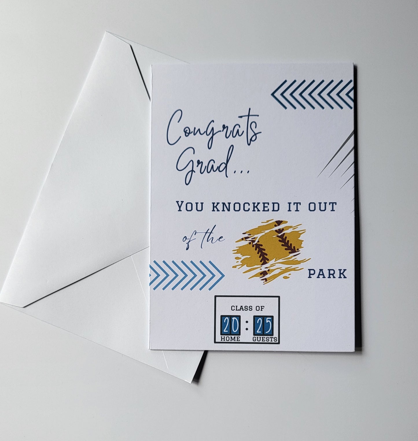 Out of the Park Graduation Card