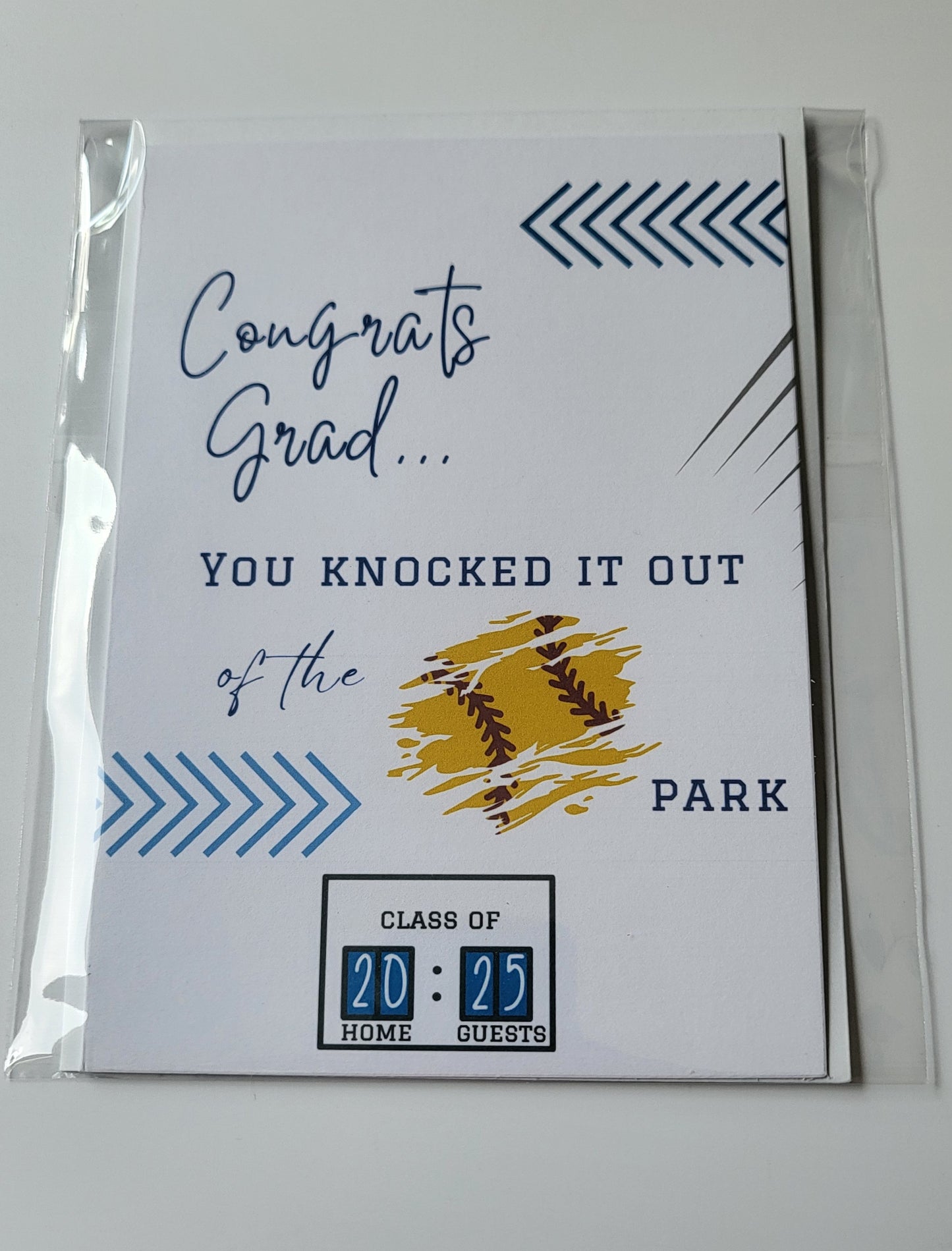 Out of the Park Graduation Card