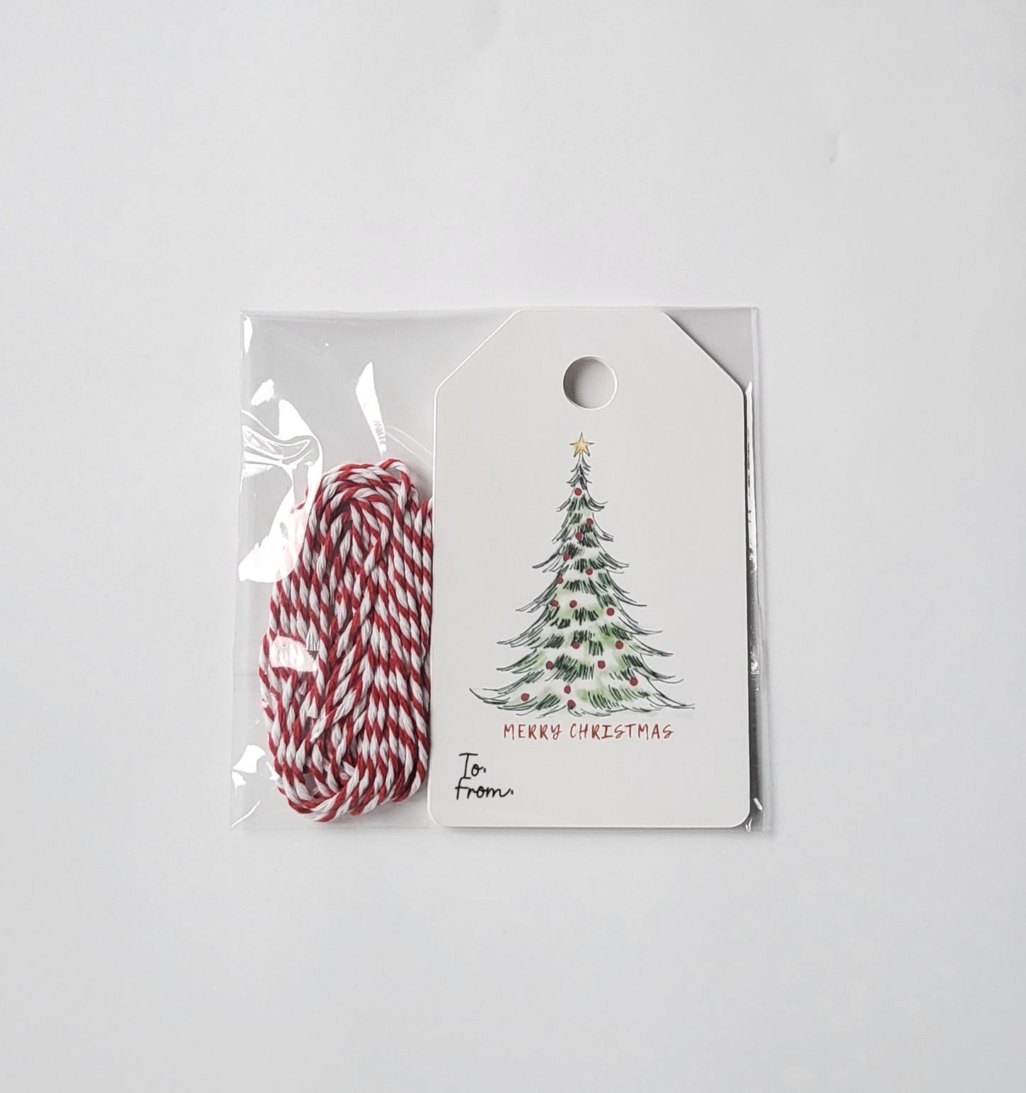 Light of Christmas Tree Gift Tags