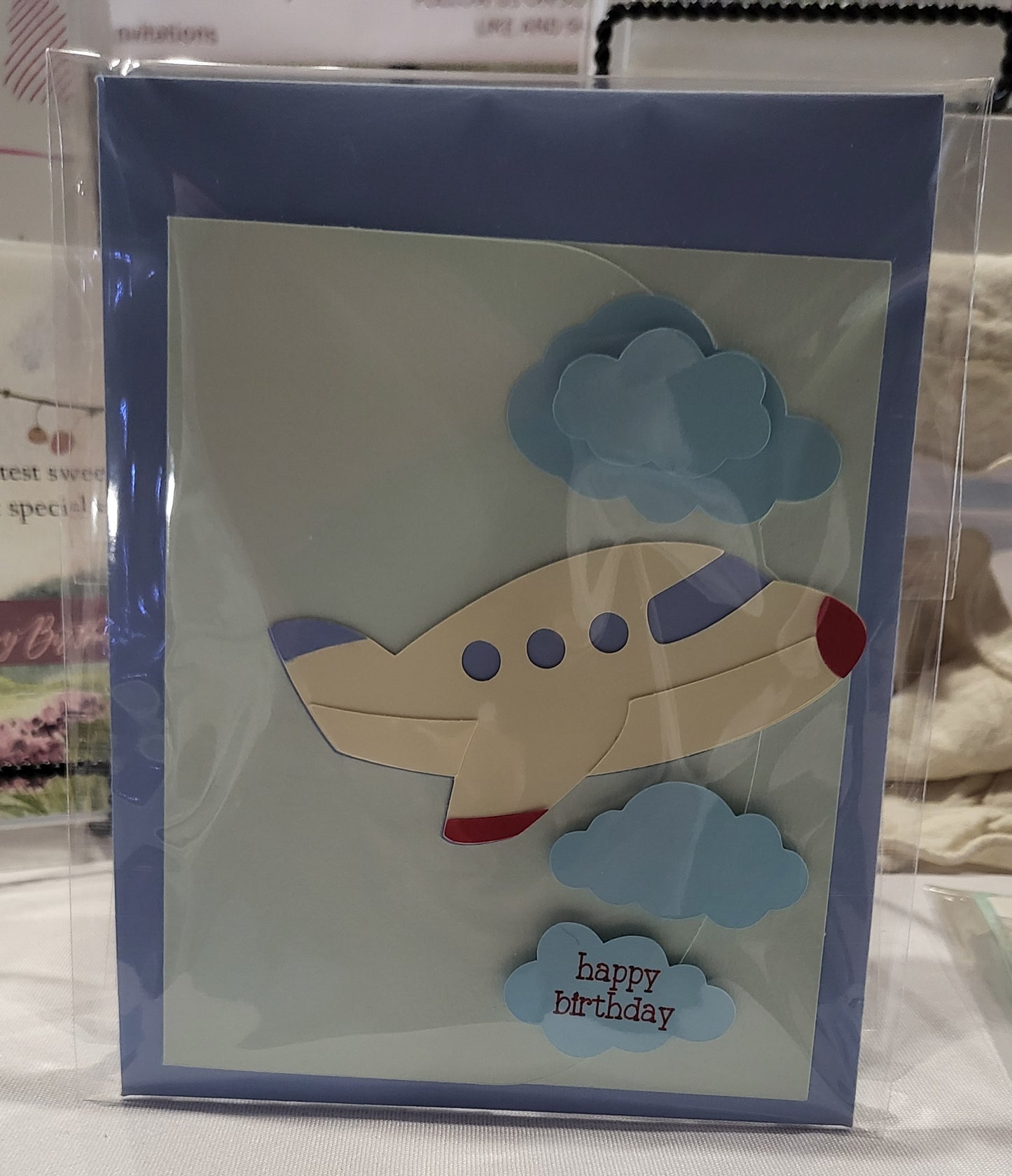 Plane Birthday Card