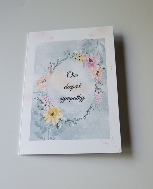 Serenity Sympathy Card