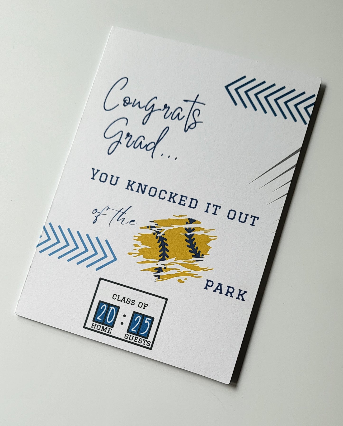 Out of the Park Graduation Card