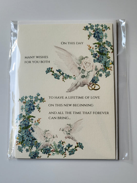 Lifetime of Love Wedding Card