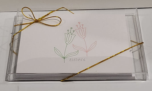 Sisters Folded Notecard Set