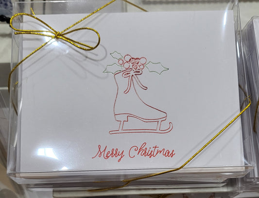 Holly Berry Holiday Notecards
