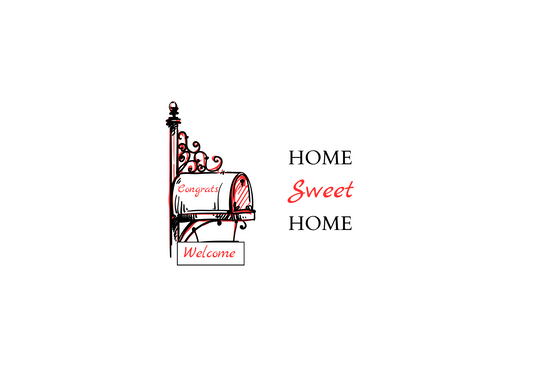 Mailbox Sweet Home Notecards