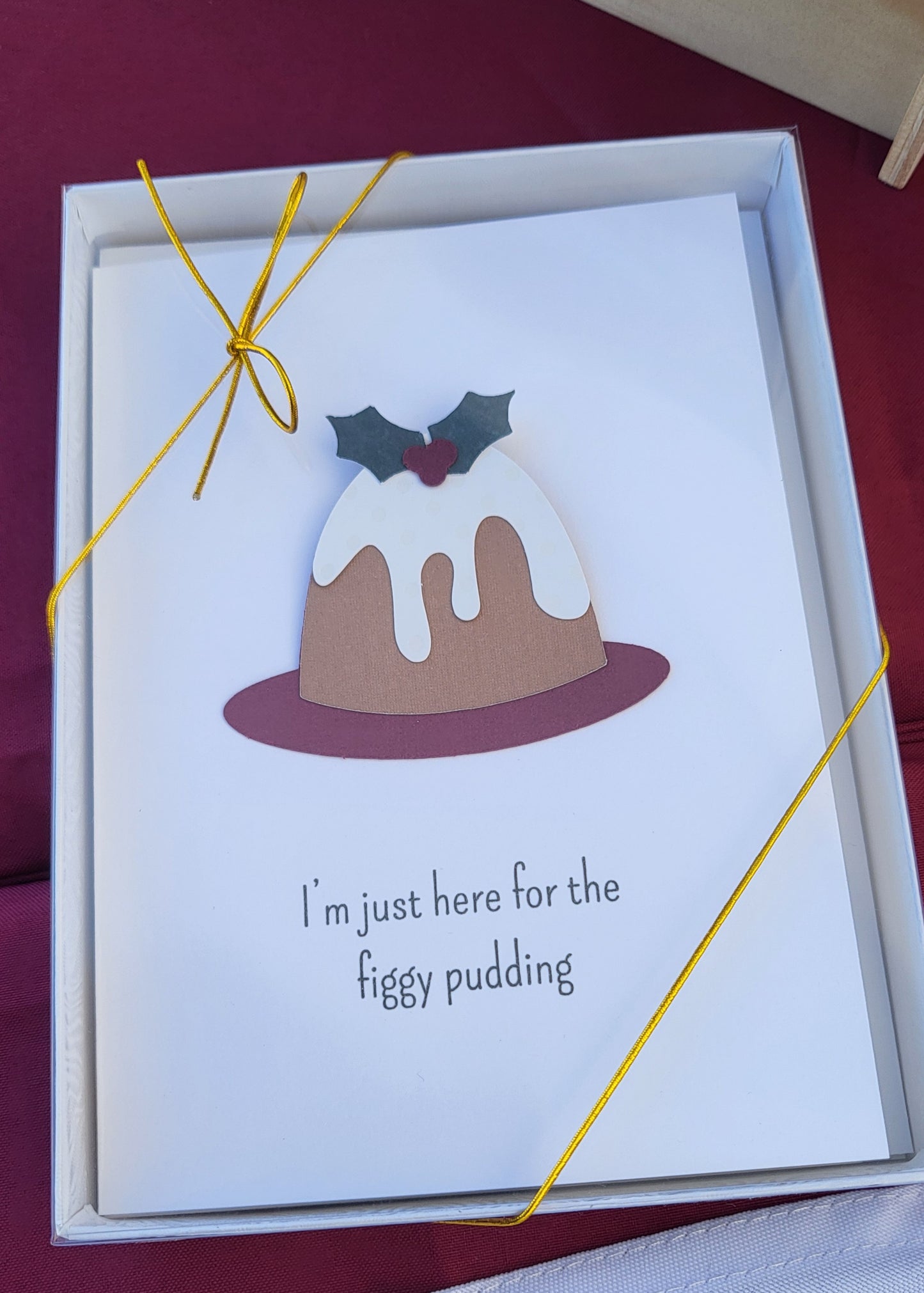 Figgy Pudding Holiday Card Box Set